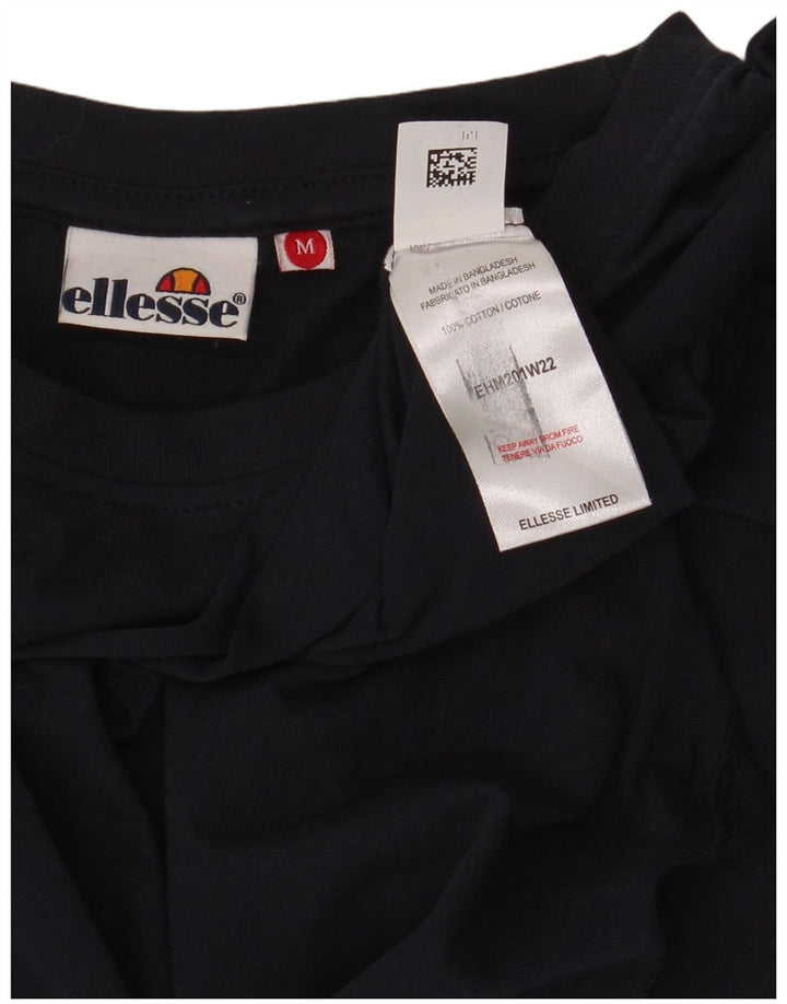 Ellesse Herre Top Langærmet Medium Marineblå Bomuld
