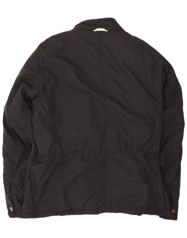 Brema Herre Graphic Utility Jacket IT 56 3XL Sort Polyamid