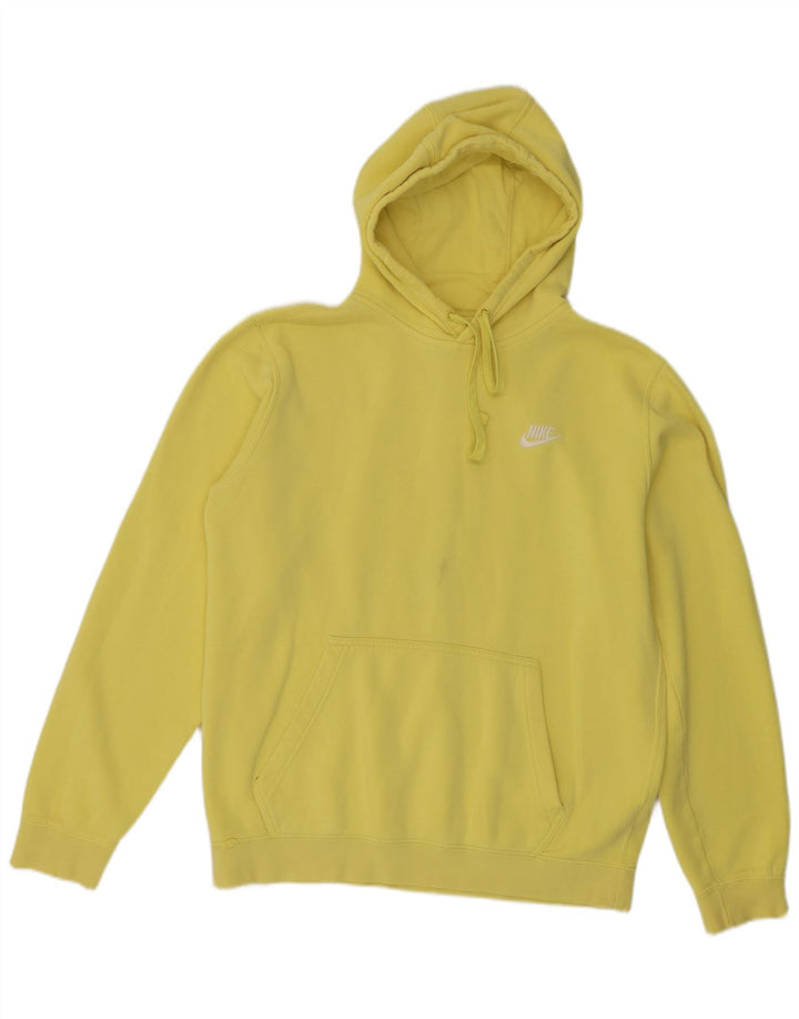 Nike Herre hættetrøje Jumper Medium Gul Bomuld