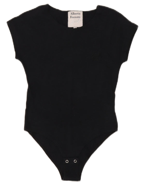 Alberta Ferretti Pige Bodysuit 11-12 År Marineblå Bomuld