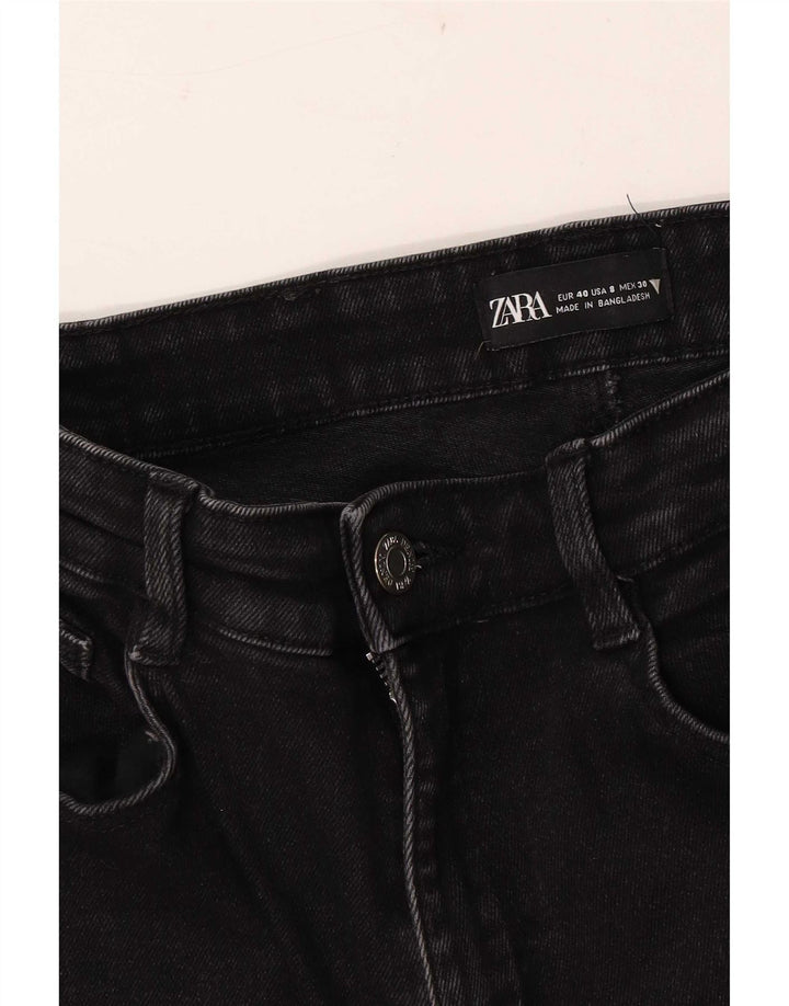 Zara Dame Skinny Jeans EU 40 Medium W30 L26 Sort