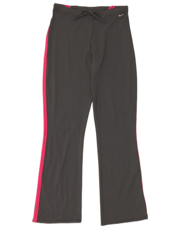 Nike Flare træningsdragtsbukser til kvinder UK 16/18 XL Grå nylon