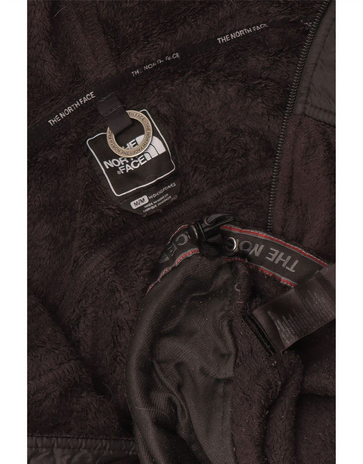 The North Face Fleecejakke med hætte til kvinder UK 12 Medium Sort Polyester