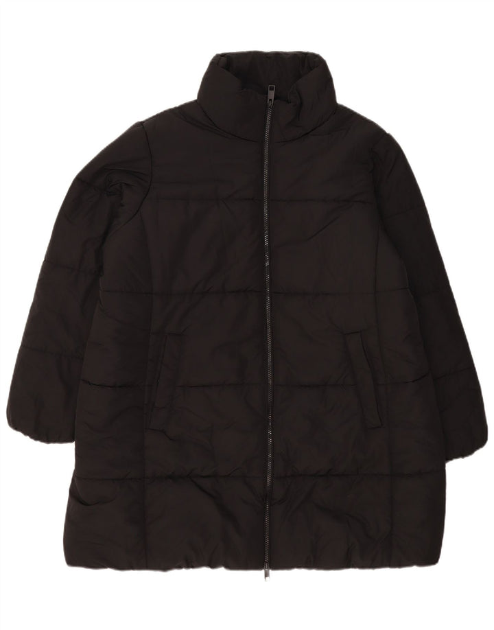 Marks & Spencer Polstret jakke til kvinder UK 20 2XL Sort Polyester