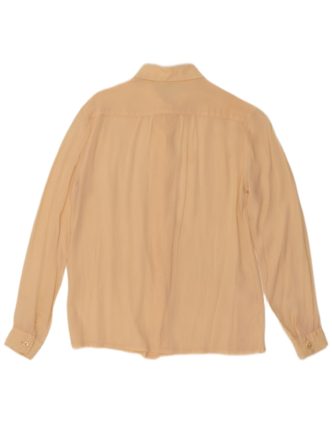 Vintage dameskjorte bluse UK 16 Large Beige