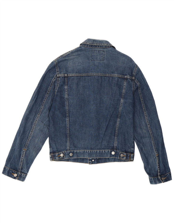 Nye jeans Dame denimjakke UK 18 XL Blå Bomuld