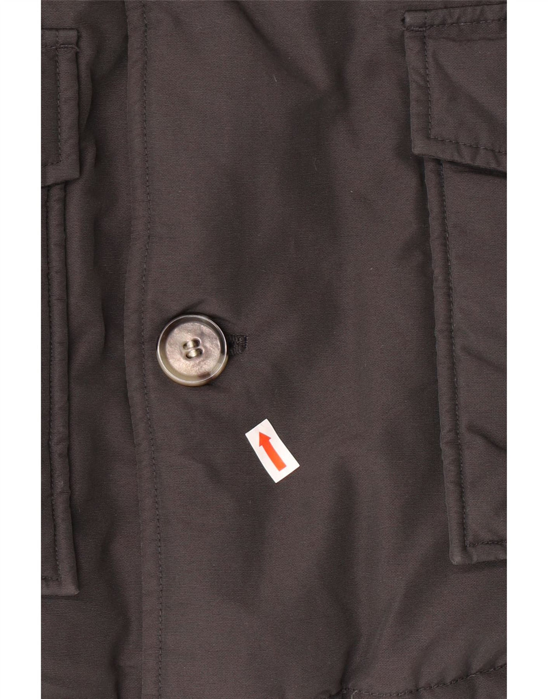 WOOLRICH Polstret frakke med hætte til drenge 9-10 år sort bomuld