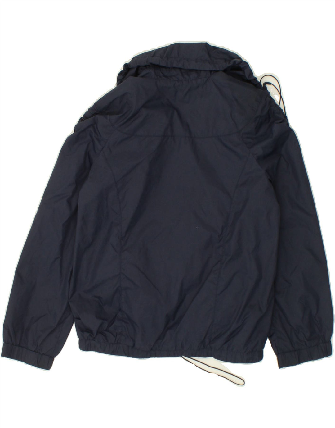 LIU JO Girls Rain Jacket 7-8 Years Navy Blue Polyamide Vintage Liu Jo and Second-Hand Liu Jo from Messina Hembry 