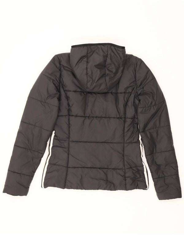 Adidas hættejakke til kvinder UK 10 Lille sort polyester