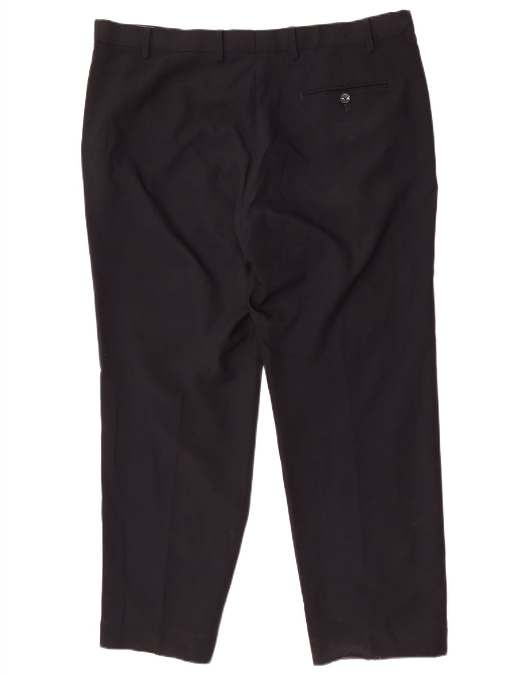Marks & Spencer Herre Regular Fit Suit Bukser W40 L29 Marineblå polyester