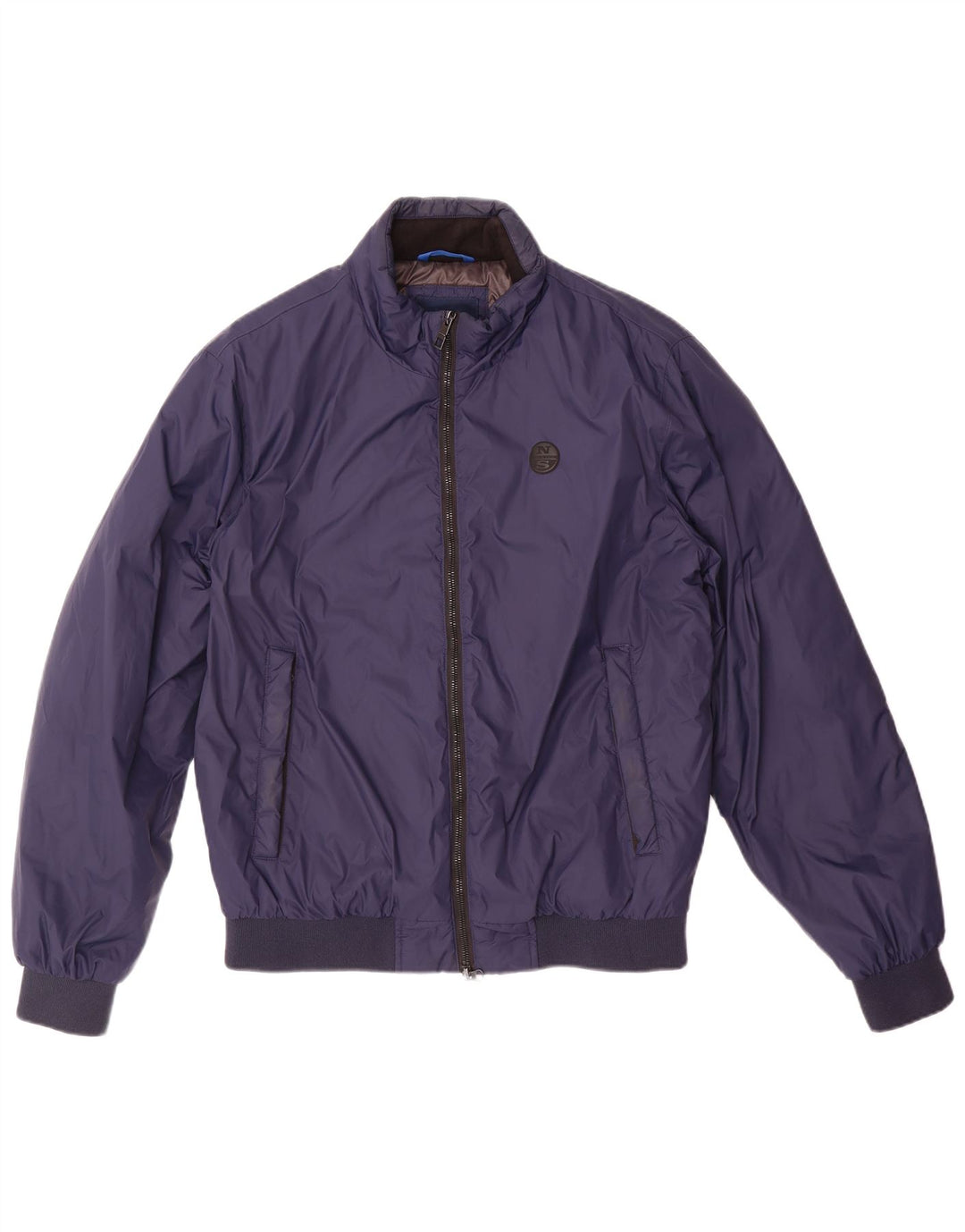 North Sails Herre Bomber Jacket UK 38 Medium Navy Blue Polyamide