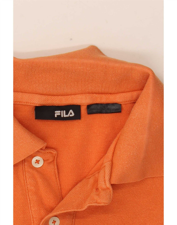 Fila Herre Polo Shirt Lille Orange