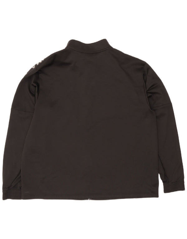 Puma herre grafisk træningsdragt topjakke 2XL sort polyester