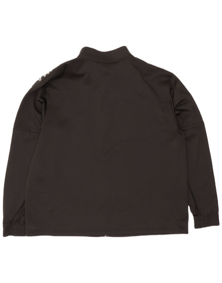 Puma herre grafisk træningsdragt topjakke 2XL sort polyester