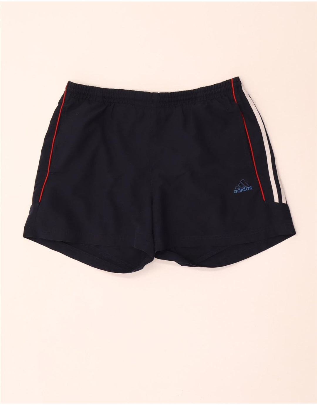 Adidas Herre Sportshorts Large Navy Blue Polyester Sports