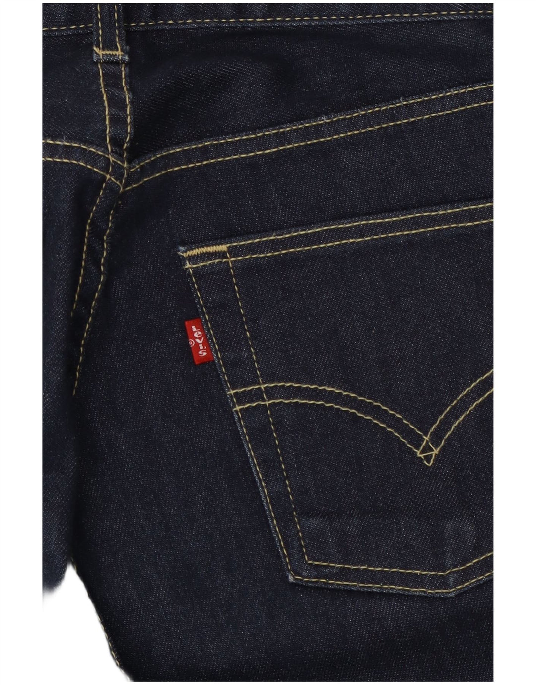 Levi's lige jeans til kvinder W32 L32 Marineblå
