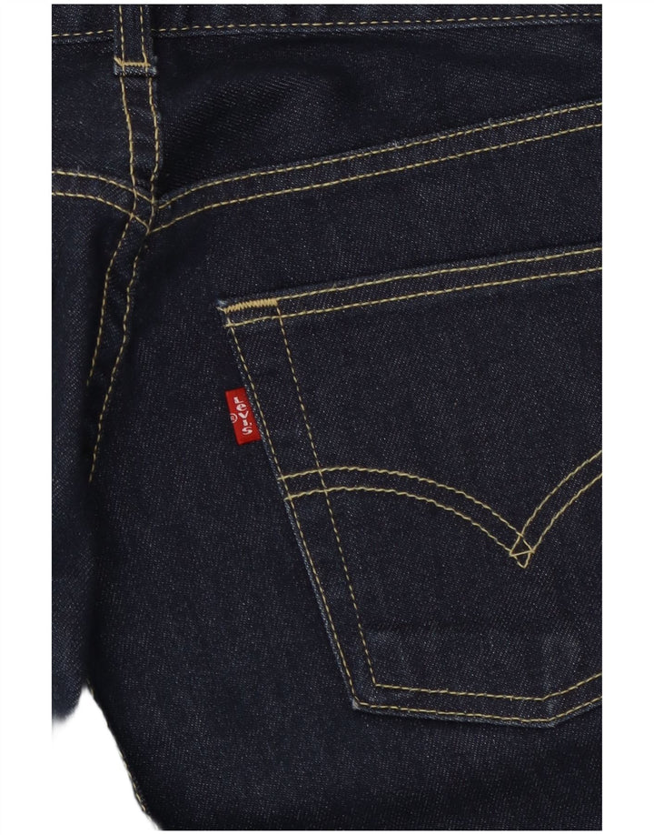 Levi's lige jeans til kvinder W32 L32 Marineblå
