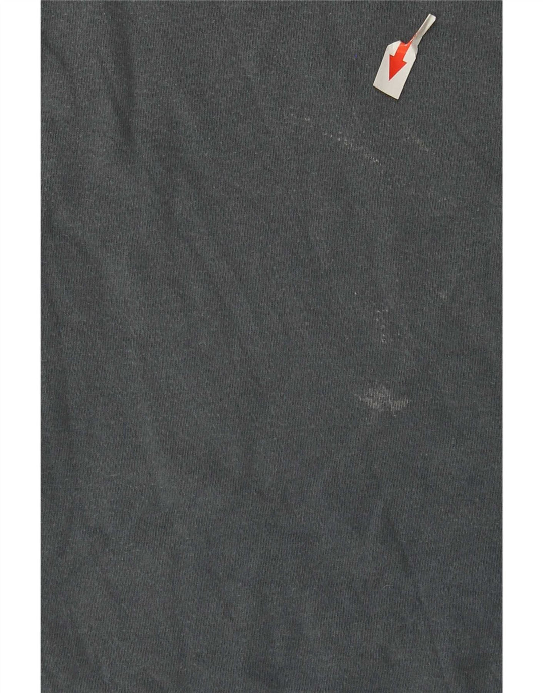 Weird Fish Herre grafisk T-shirt Top mellemgrå bomuld