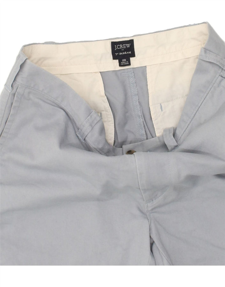 J. CREW Womens Chino Shorts W28 Medium Grey Cotton Vintage J. Crew and Second-Hand J. Crew from Messina Hembry 