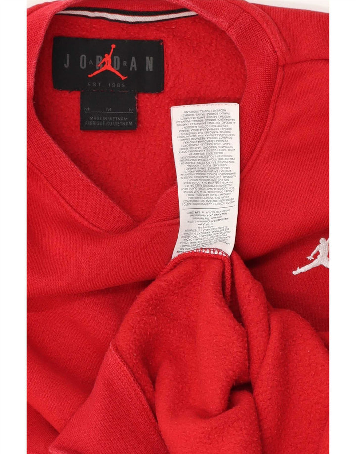 Jordan sweatshirt til mænd Medium rød bomuld