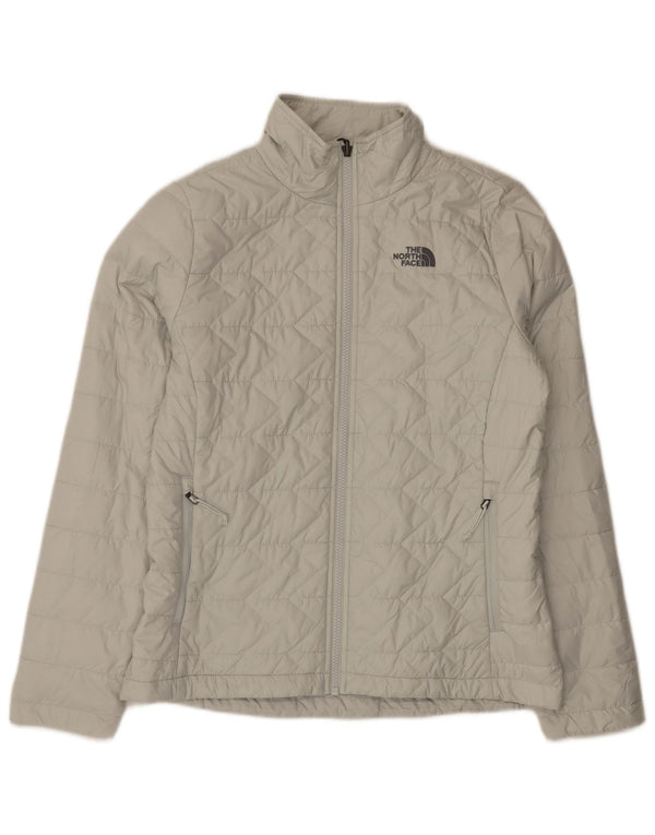 The North Face Dame Polstret Jakke UK 14 Medium Beige Polyester