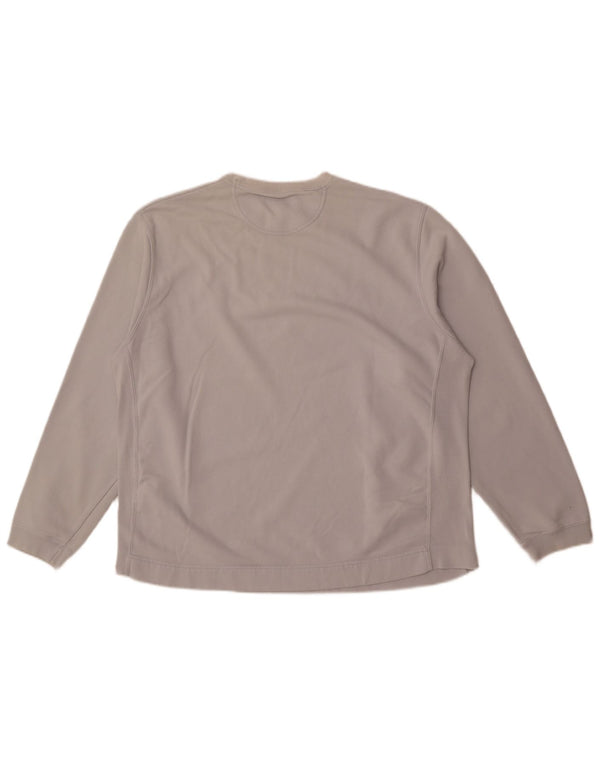 Champion Herre Grafisk Sweatshirt Jumper XL Blå Bomuld