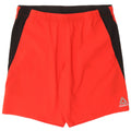 REEBOK Sportsshorts til mænd Large Rød Colourblock Polyester