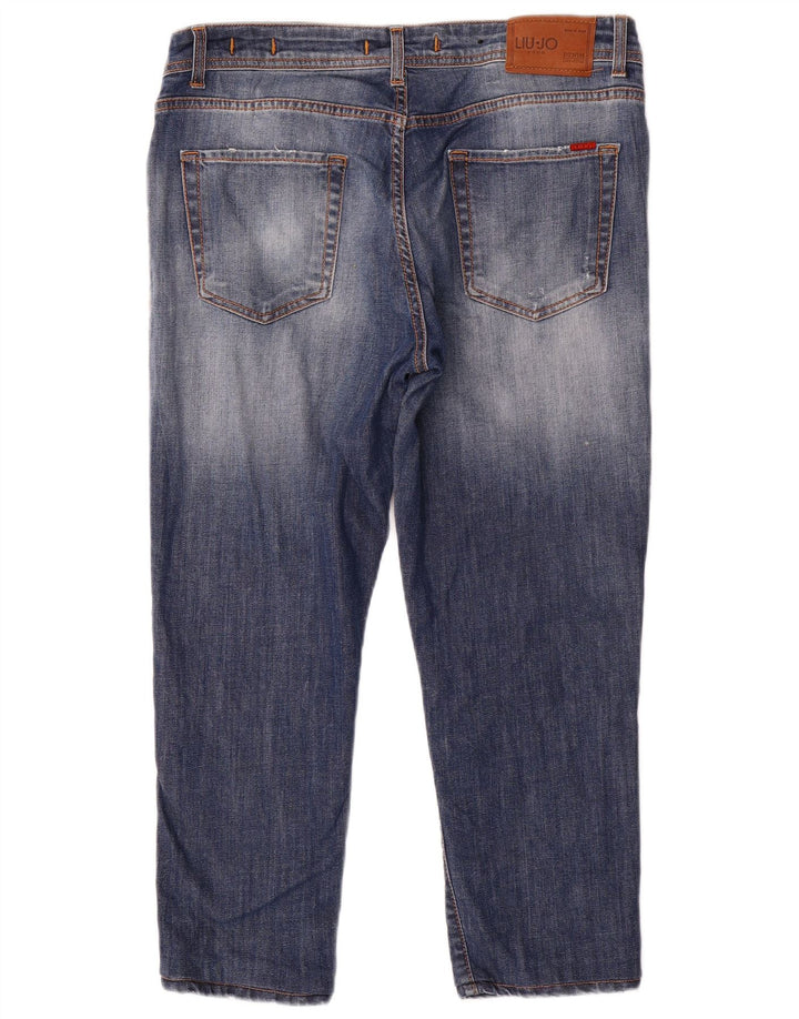 Liu Jo Herre Regular Slim Jeans IT 49 Medium W34 L25 Blå Bomuld