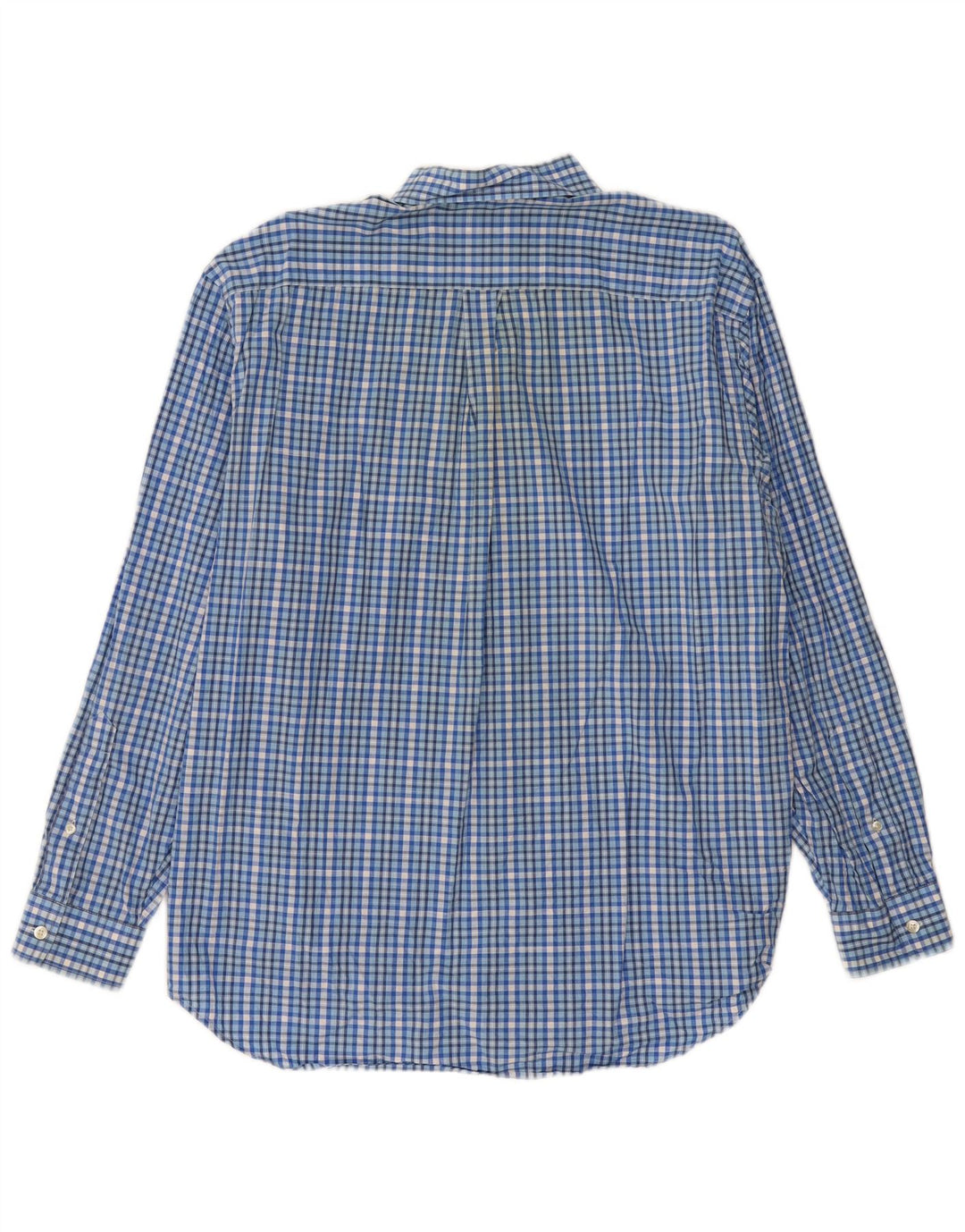 VINEYARD VINES Herreskjorte Stor blå ternet bomuld