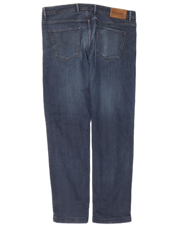 Massimo Dutti Herre Slim Jeans EU 44 Large W34 L29 Blå