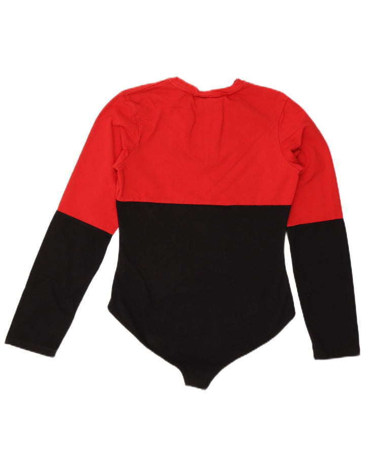 FILA Grafisk bodysuit til kvinder UK 14 Stor flerfarvet farveblok