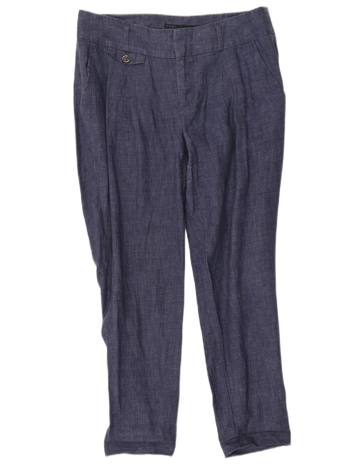 Zara Dame Pegged Chino Bukser Medium W28 L28 Marineblå