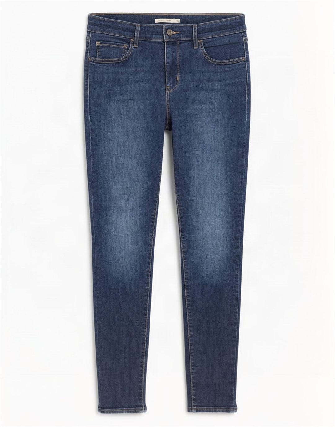 Levi's Dame 710 Super Skinny Jeans W31 L30 Blå