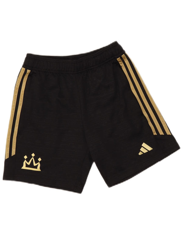 Adidas Boys Sports Shorts 11-12 år Sort polyester