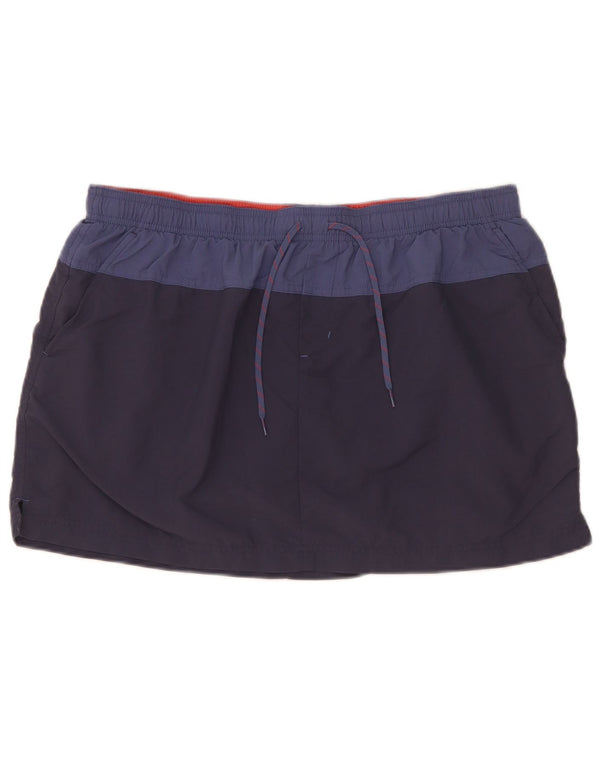 Columbia Womens Skort UK 14 Large Navy Blue Colourblock Nylon