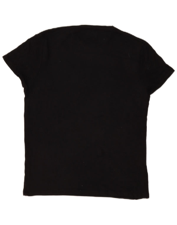 Zara Herre T-Shirt Top Medium Sort