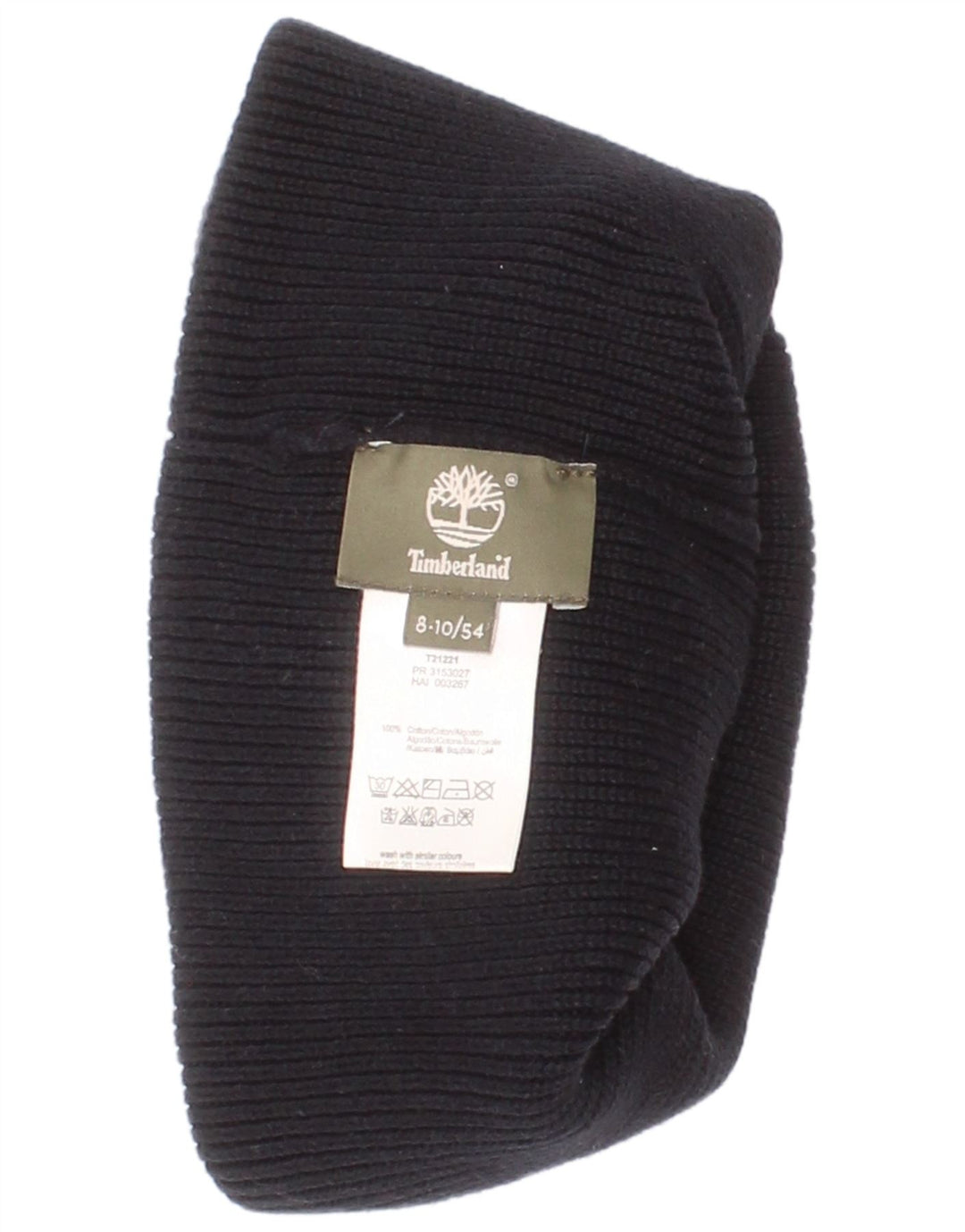 Timberland Boys Beanie Hat 8-9 År Marineblå Bomuld