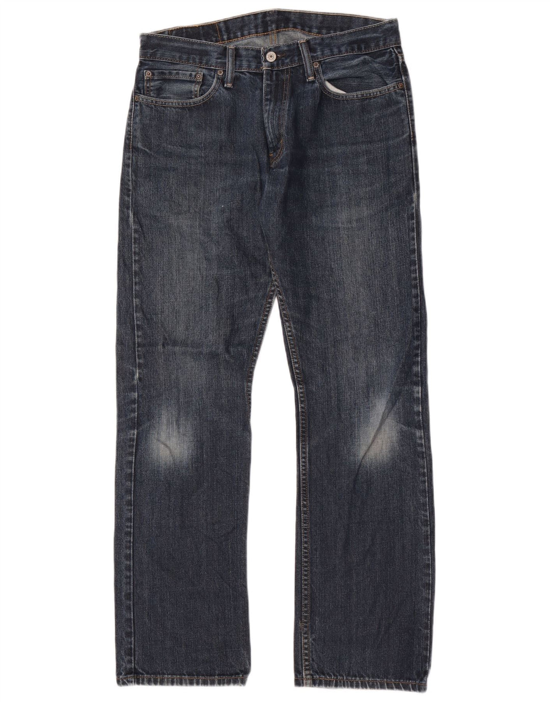 Levi's Herre 514 Straight Jeans W32 L32 Blå Bomuld