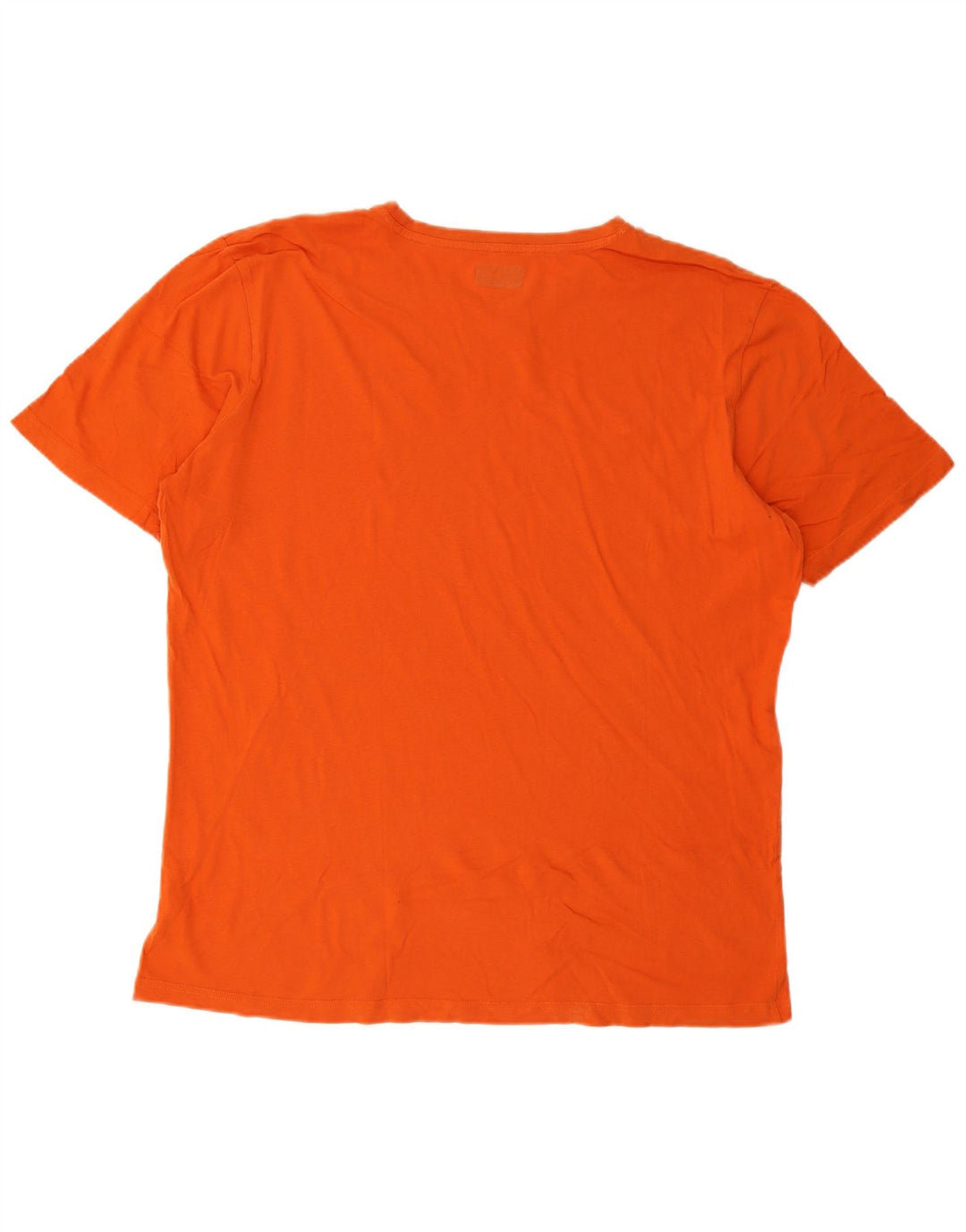 Kappa Herre Grafisk T-Shirt Top 2XL Orange