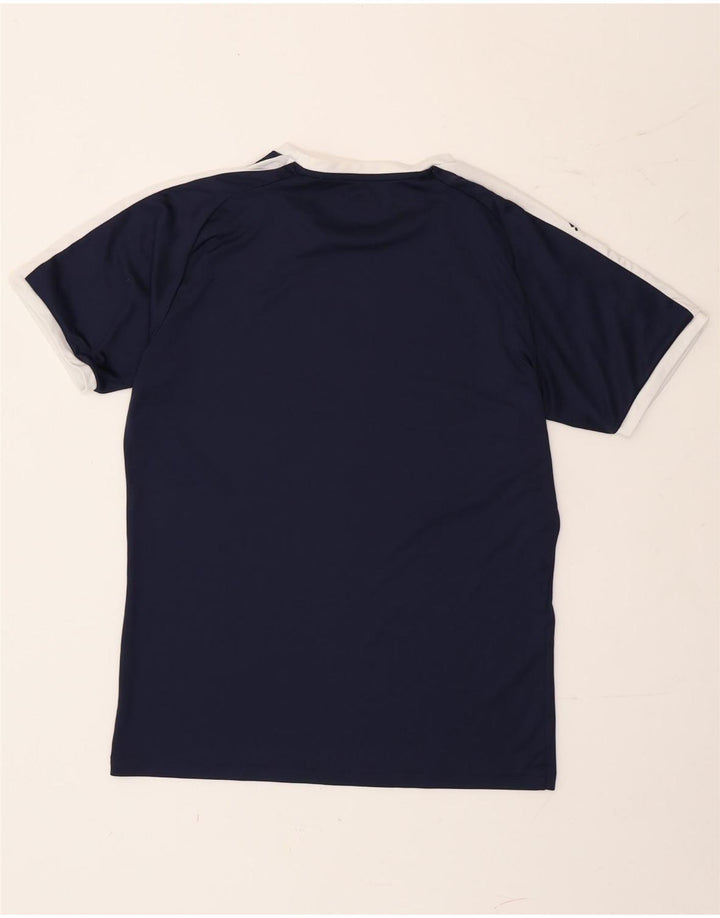 Puma herre T-shirt top lille marineblå farveblok
