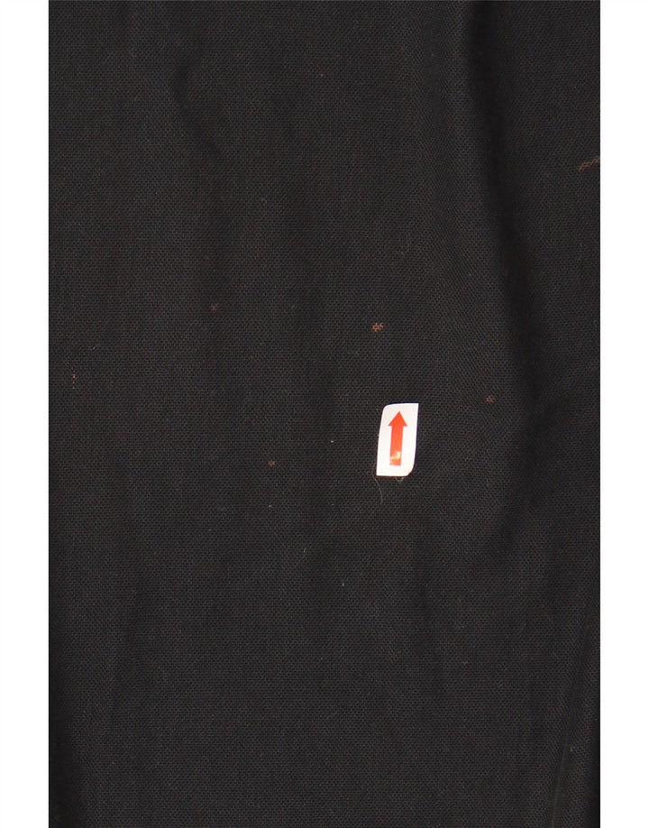 CALVIN KLEIN Herre poloshirt Stor sort bomuld