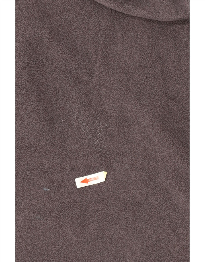 BKE dame fleecejakke med hætte UK 14 Medium Grey Colourblock Polyester