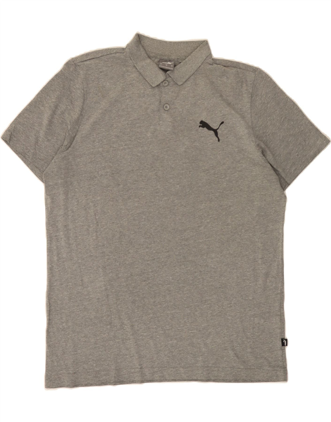 PUMA Mens Polo Shirt Large Grey Vintage Puma and Second-Hand Puma from Messina Hembry 