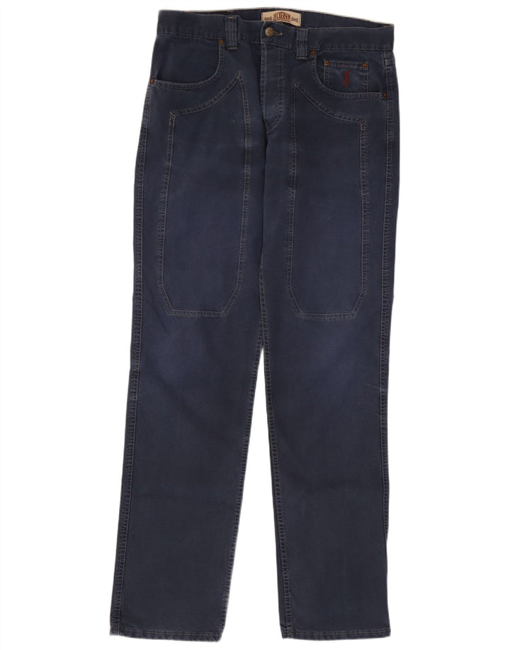 Jeckerson Straight Jeans til mænd W36 L33 blå bomuld