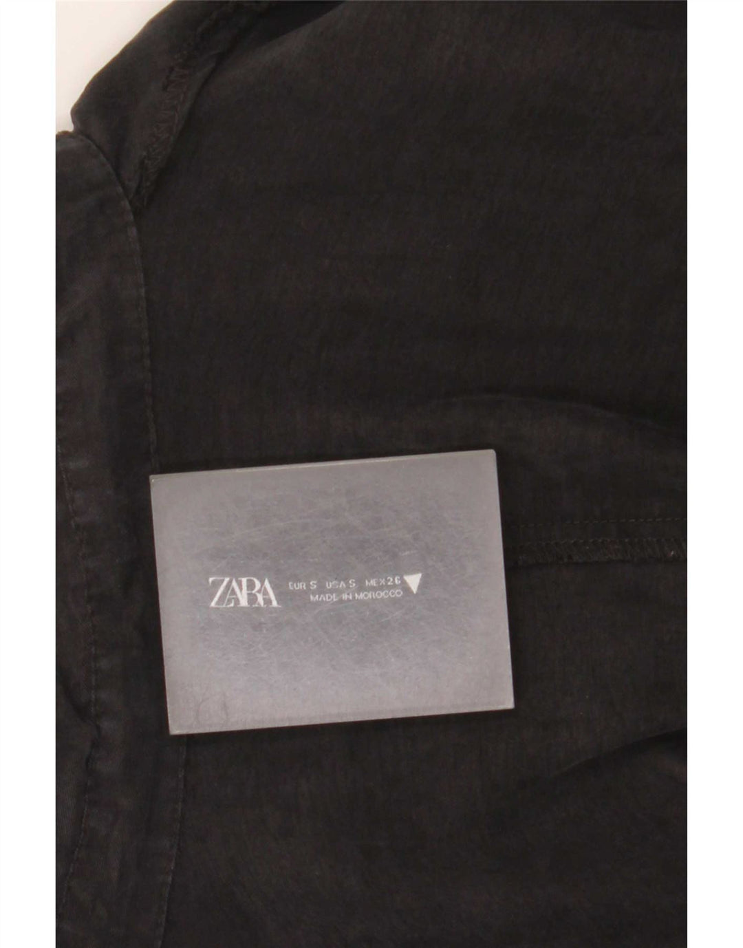 Zara Dame Oversized Playsuit UK 10 Small Black