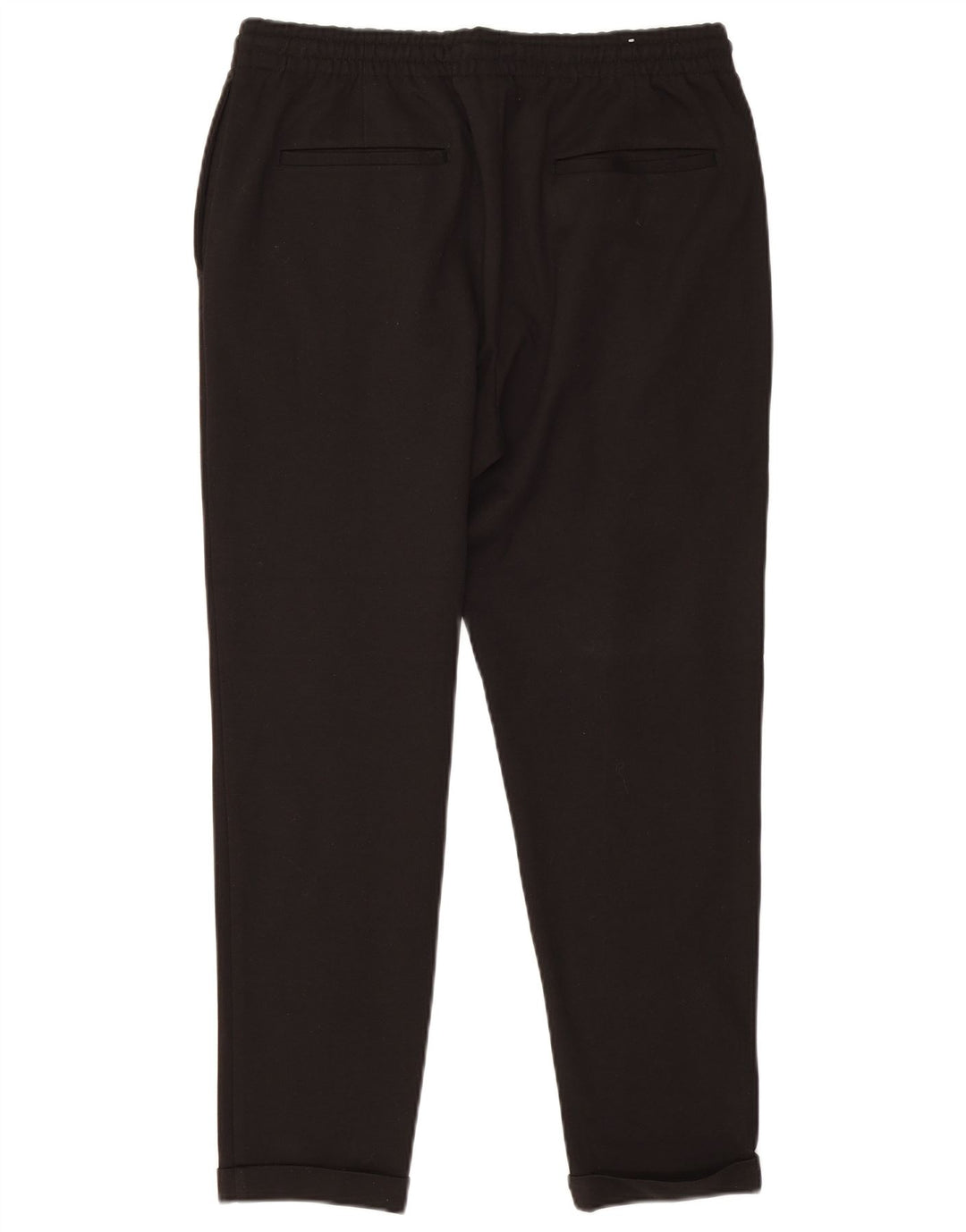 Zara Herre Slim Chino Bukser Large W32 L27 Sort Polyester