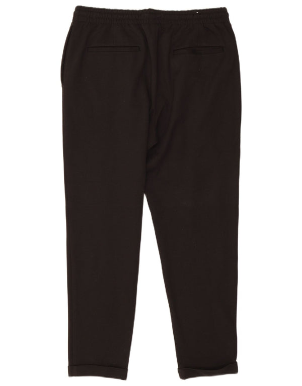 Zara Herre Slim Chino Bukser Large W32 L27 Sort Polyester