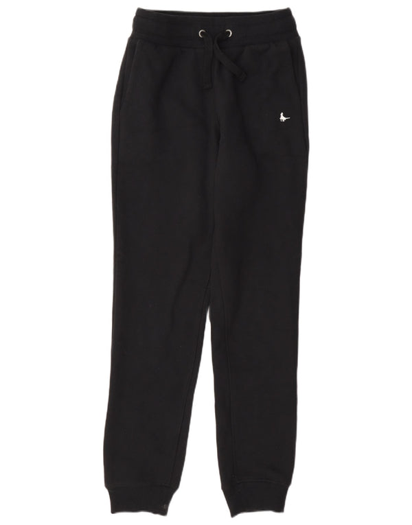 Jack Wills Træningsdragt til kvinder Joggers UK 6 XS Sort Bomuld