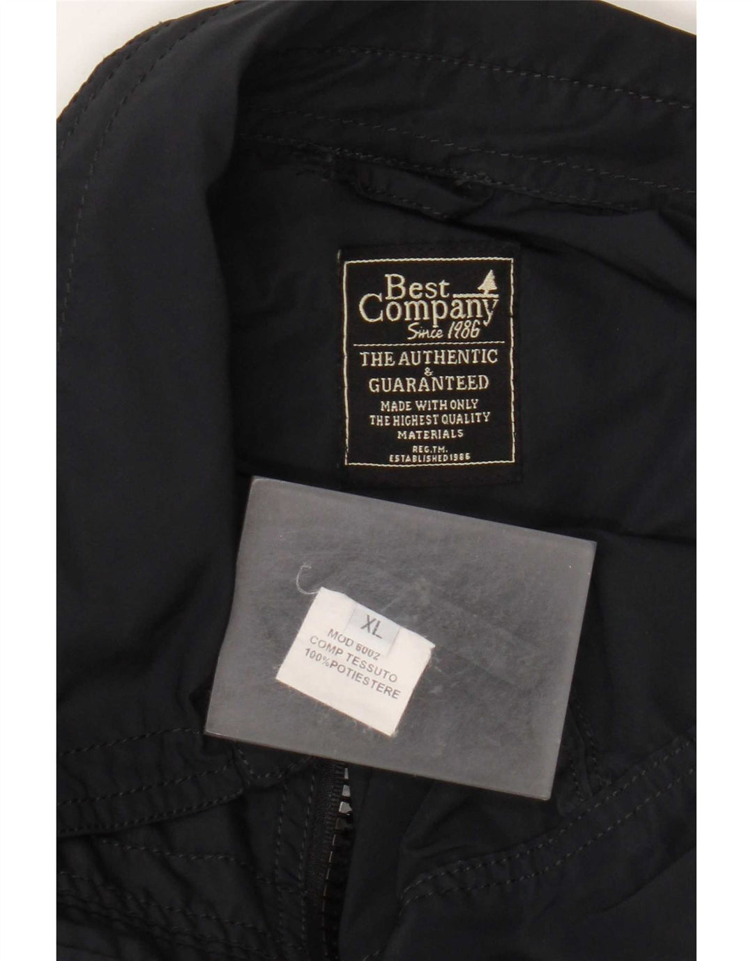 Best Company Herre Utility Jacket UK 42 XL Navy Blue Polyester
