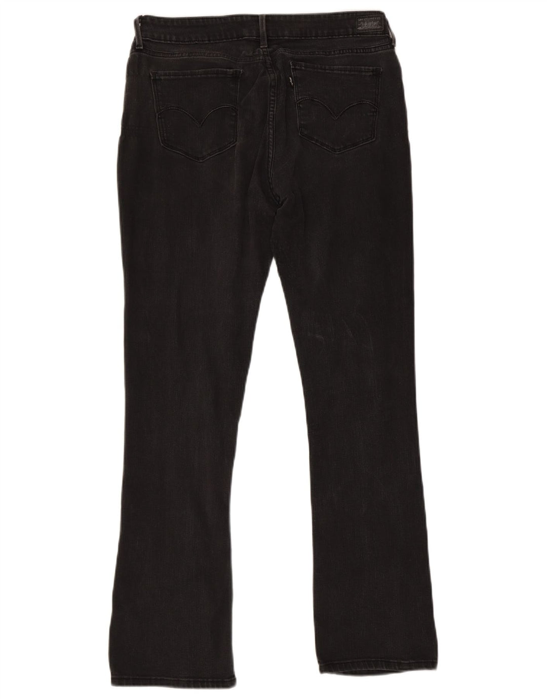 Levi's Legging Bootcut Jeans til kvinder W32 L32 sort bomuld